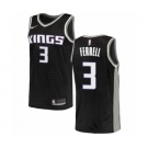 Men's Nike Sacramento Kings #3 Yogi Ferrell Swingman Black NBA Jersey Statement Edition