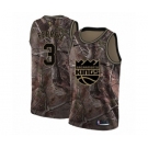 Men's Nike Sacramento Kings #3 Yogi Ferrell Swingman Camo Realtree Collection NBA Jersey