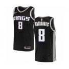 Men's Nike Sacramento Kings #8 Bogdan Bogdanovic Authentic Black NBA Jersey Statement Edition