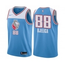 Men's Nike Sacramento Kings #88 Nemanja Bjelica Authentic Blue NBA Jersey - City Edition