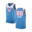 Men's Nike Sacramento Kings #88 Nemanja Bjelica Swingman Blue NBA Jersey - 2018-19 City Edition