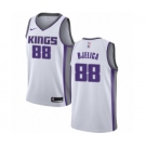 Men's Nike Sacramento Kings #88 Nemanja Bjelica Swingman White NBA Jersey - Association Edition