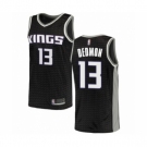 Men's Sacramento Kings #13 Dewayne Dedmon Authentic Black Basketball Jersey Statement Edition