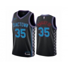 Men's Sacramento Kings Purple #35 Marvin Bagley III Black City Edition Sactown 2020-21 Stitched Basketball Jersey