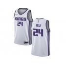 Nike Sacramento Kings #24 Buddy Hield White NBA Swingman Association Edition Jersey