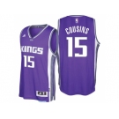 Sacramento Kings #15 DeMarcus Cousins 2016-17 Seasons Purple Road New Swingman Jersey