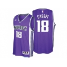 Sacramento Kings #18 Omri Casspi 2016-17 Seasons Purple City Road New Swingman Jersey