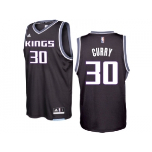 Sacramento Kings #30 Seth Curry 2016-17 Seasons Black Alternate New Swingman Jersey