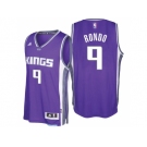 Sacramento Kings #9 Rajon Rondo 2016-17 Seasons Purple Road New Swingman Jersey