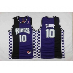 nba jersey sacramento kings #10 bibby blue-black[2016 new]