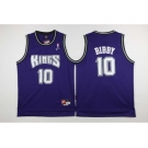 nba jersey sacramento kings #10 bibby blue[2016 new]