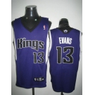 nba sacramento kings #13 evans purple