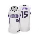 nba sacramento kings #15 deMarcus cousins white[revolution 30]