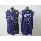 nba sacramento kings #7 fredette purple