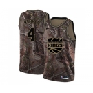 Women's Nike Sacramento Kings #4 Chris Webber Swingman Camo Realtree Collection NBA Jersey