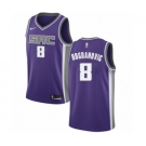 Women's Nike Sacramento Kings #8 Bogdan Bogdanovic Authentic Purple NBA Jersey - Icon Edition