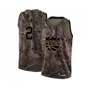 Youth Nike Sacramento Kings #2 Mitch Richmond Swingman Camo Realtree Collection NBA Jersey