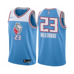 Youth Nike Sacramento Kings #23 Ben McLemore Swingman Blue NBA Jersey - City Edition