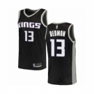 Youth Sacramento Kings #13 Dewayne Dedmon Swingman Black Basketball Jersey Statement Edition