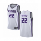 Youth Sacramento Kings #22 Richaun Holmes Swingman White Basketball Jersey - Association Edition