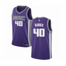 Youth Sacramento Kings #40 Harrison Barnes Swingman Purple Basketball Jersey - Icon Edition