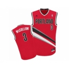 Men's Adidas Portland Trail Blazers #3 C.J. McCollum Swingman Red Alternate NBA Jersey