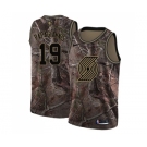 Men's Nike Portland Trail Blazers #19 Georgios Papagiannis Swingman Camo Realtree Collection NBA Jersey