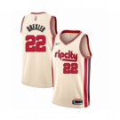 Men's Portland Trail Blazers #22 Clyde Drexler Swingman Cream Basketball Jersey 2019-20 City Edition