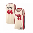 Men's Portland Trail Blazers #44 Mario Hezonja Swingman Cream Basketball Jersey 2019-20 City Edition