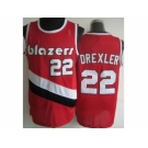 nba portland trail blazers #22 clyde drexler red[revolution 30]