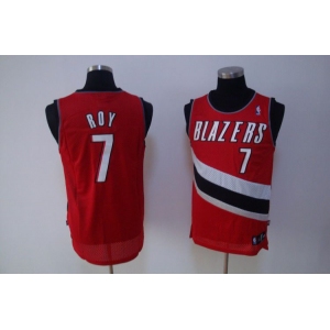 nba portland trailblazers #7 roy red(fans edition)