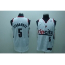 nba rip city #5 fernandez white(fans edition)