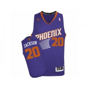 Men Adidas Phoenix Suns #20 Josh Jackson Swingman Purple Road NBA Jersey