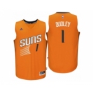 Men Phoenix Suns #1 Jared Dudley Alternate Orange New Swingman Jersey