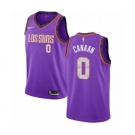 Men's Nike Phoenix Suns #0 Isaiah Canaan Swingman Purple NBA Jersey - 2018-19 City Edition