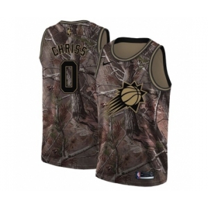 Men's Nike Phoenix Suns #0 Marquese Chriss Swingman Camo Realtree Collection NBA Jersey
