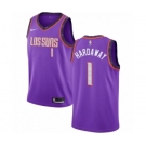 Men's Nike Phoenix Suns #1 Penny Hardaway Swingman Purple NBA Jersey - 2018-19 City Edition