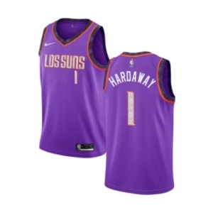 Men's Nike Phoenix Suns #1 Penny Hardaway Swingman Purple NBA Jersey - 2018-19 City Edition