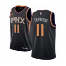 Men's Nike Phoenix Suns #11 Jamal Crawford Authentic Black NBA Jersey Statement Edition