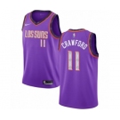 Men's Nike Phoenix Suns #11 Jamal Crawford Swingman Purple NBA Jersey - 2018-19 City Edition