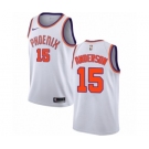 Men's Nike Phoenix Suns #15 Ryan Anderson Swingman White NBA Jersey - Association Edition