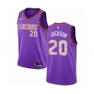 Men's Nike Phoenix Suns #20 Josh Jackson Swingman Purple NBA Jersey - 2018-19 City Edition