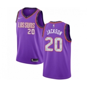 Men's Nike Phoenix Suns #20 Josh Jackson Swingman Purple NBA Jersey - 2018-19 City Edition