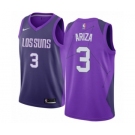 Men's Nike Phoenix Suns #3 Trevor Ariza Authentic Purple NBA Jersey - City Edition