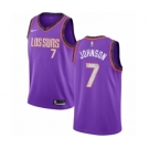 Men's Nike Phoenix Suns #7 Kevin Johnson Swingman Purple NBA Jersey - 2018-19 City Edition