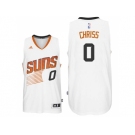 Men's Phoenix Suns #0 Marquese Chriss White Home Swingman Jersey