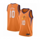 Men's Phoenix Suns #10 Ty Jerome Authentic Orange Finished Basketball Jersey - Statement Edition