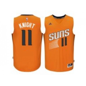 Men's Phoenix Suns #11 Brandon Knight adidas Orange Swingman Alternate Jersey