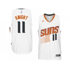 Men's Phoenix Suns #11 Brandon Knight adidas White Swingman Home Jersey