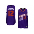 Men's Phoenix Suns #12 TJ Warren adidas Purple Swingman Road Jersey